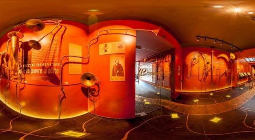 Saxophone Museum (Maison de Monsieur Sax), Dinant, Namur Province, Belgium